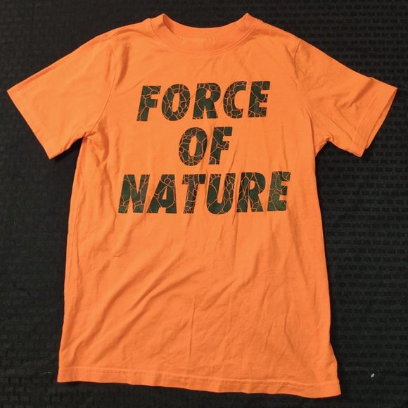 Xersion Boys Orange Graphic Crew Neck T-Shirt Size M EUC - Picture 1 of 5